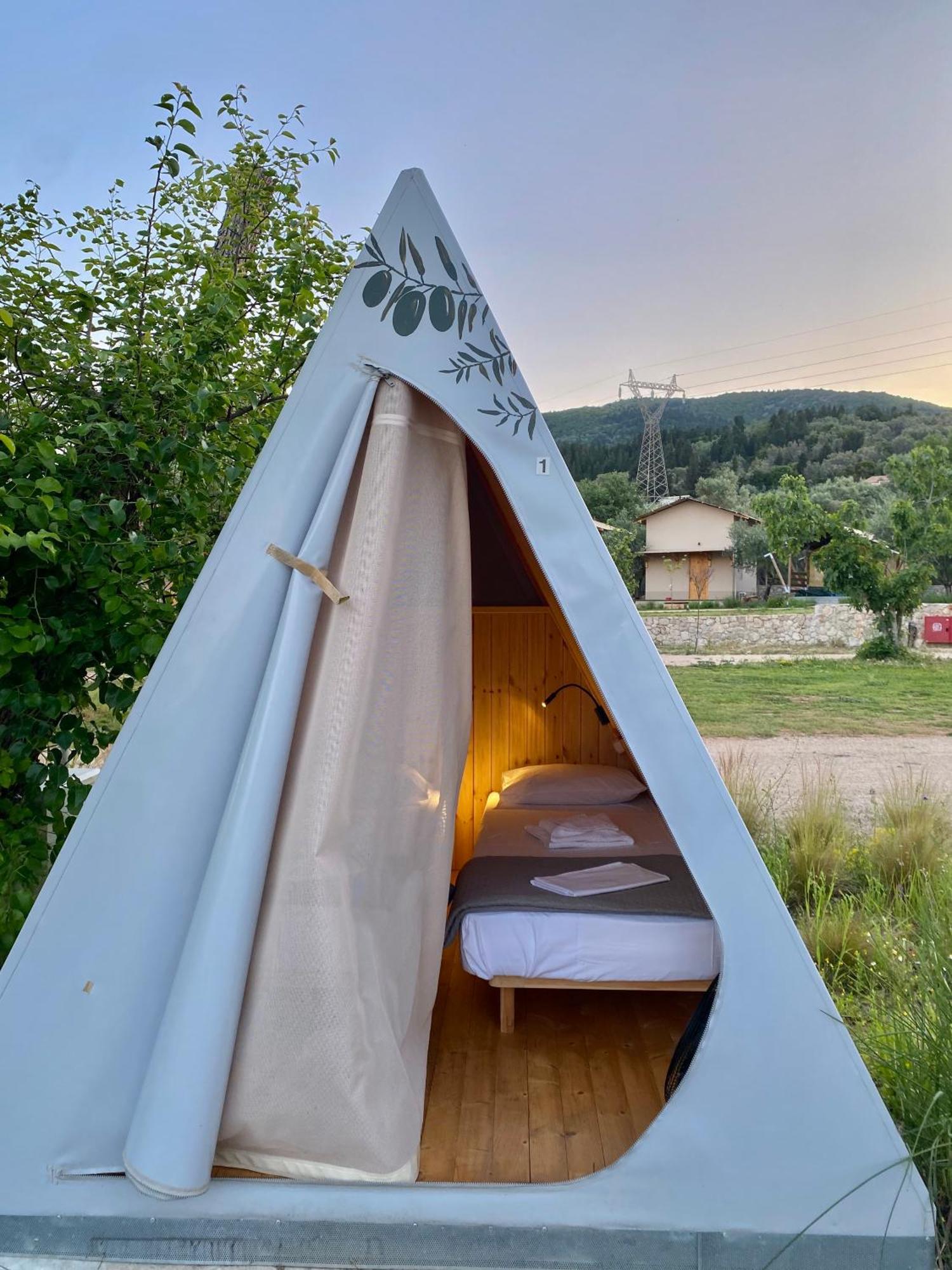 Nirikos Camping Spasmeni Vrisi Exterior foto