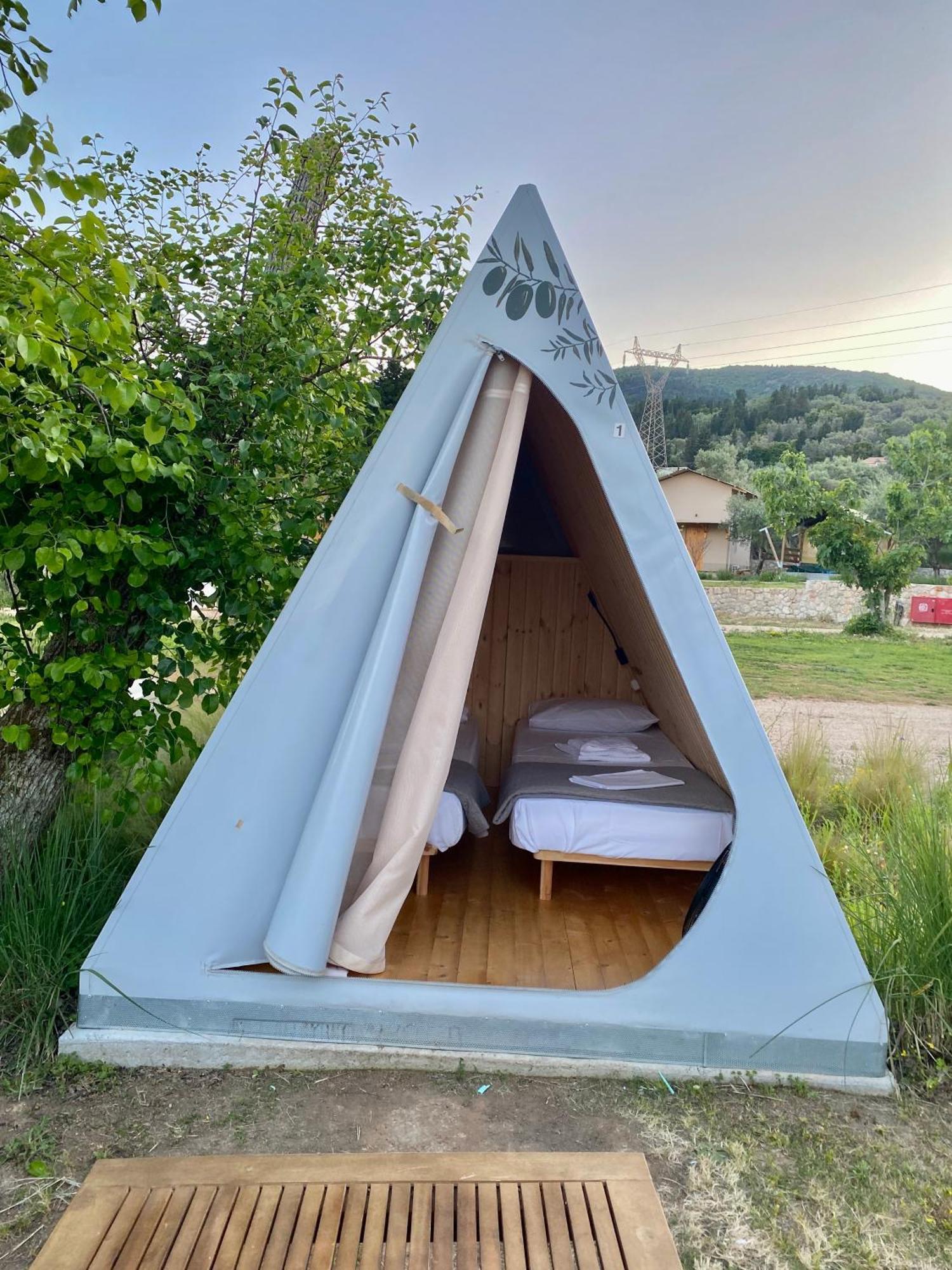 Nirikos Camping Spasmeni Vrisi Exterior foto