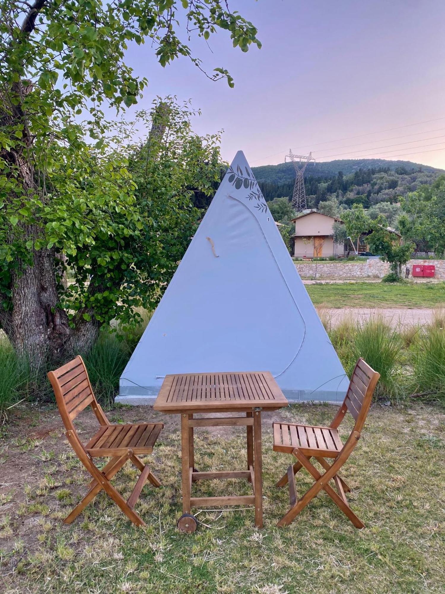 Nirikos Camping Spasmeni Vrisi Exterior foto